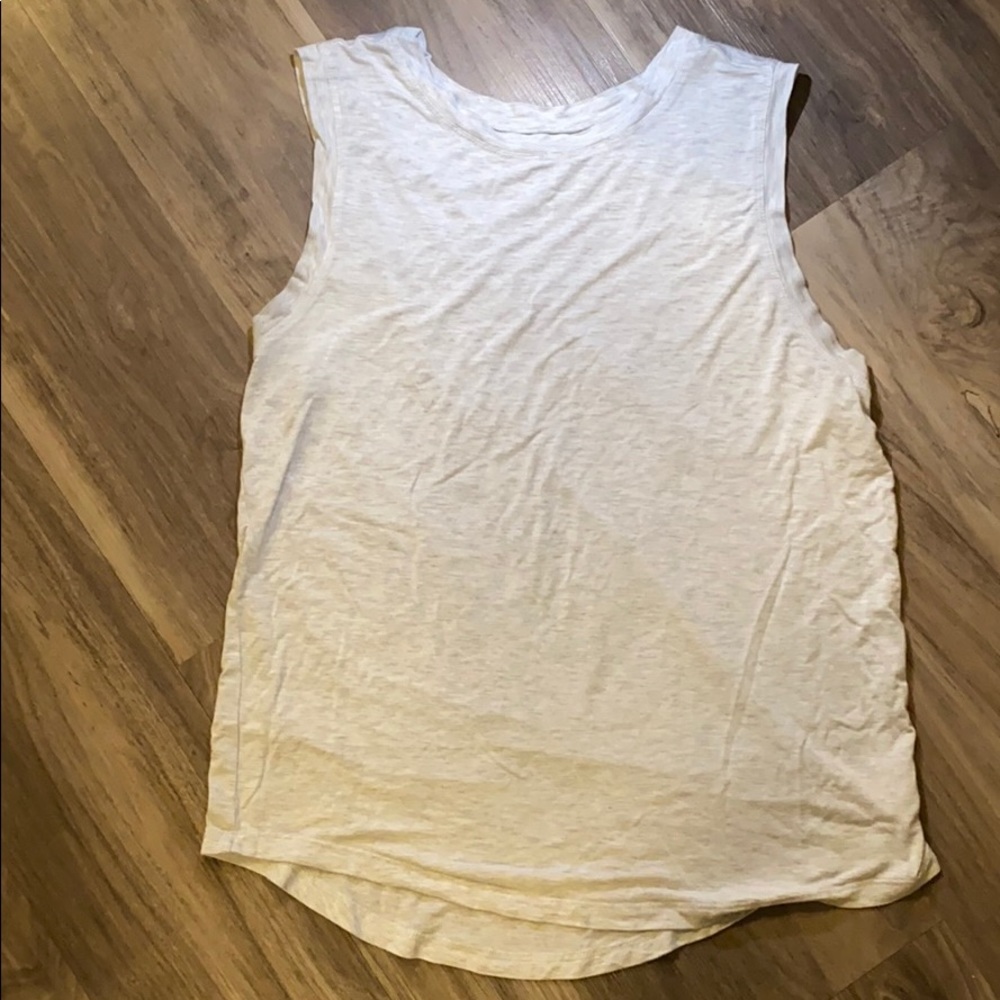 Splits59 white muscle tank